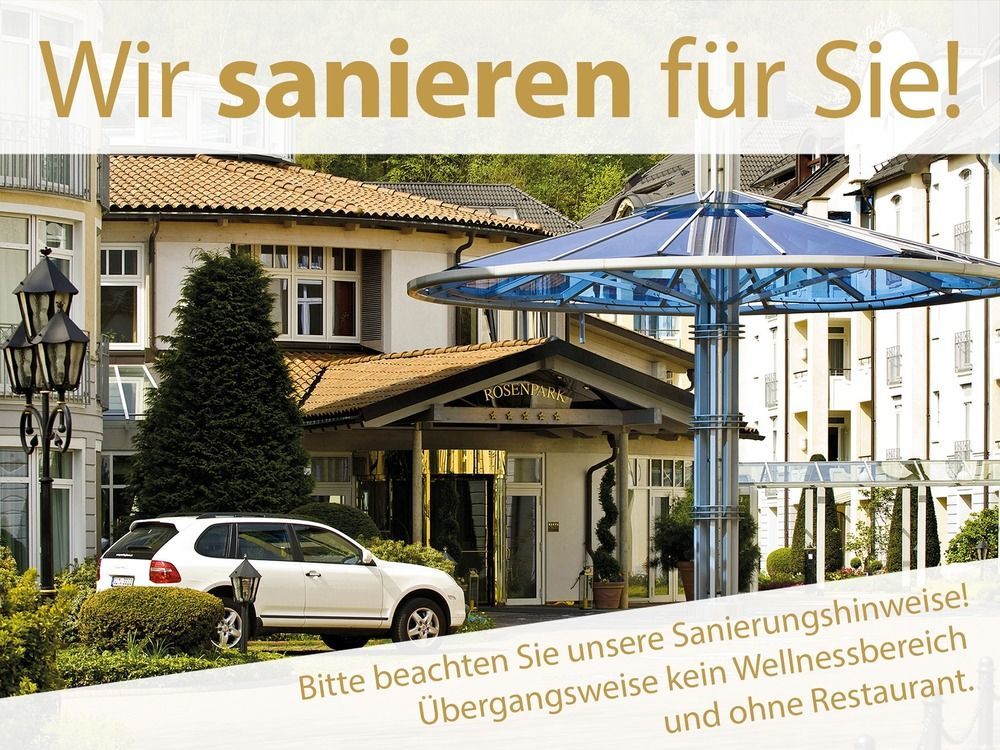 Vila Vita Rosenpark 마르부르크 외부 사진 The entrance of the spa